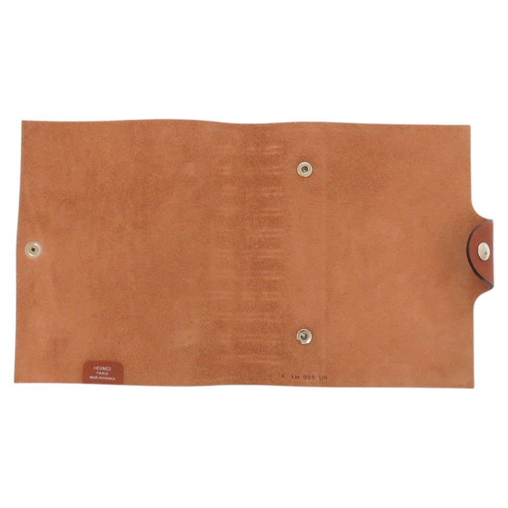 Hermes Ulysse Togo Brown Notebook Cover Agenda — view 4