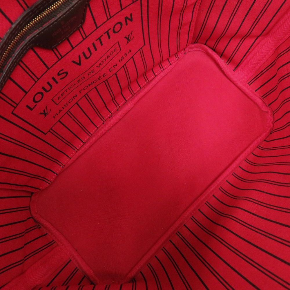 Louis Vuitton Neverfull MM Pouch Damier Cerise Tote — view 5