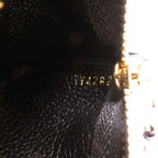 Louis Vuitton Pochette Cles Monogram Empreinte Noir Coin Case Black — view 6