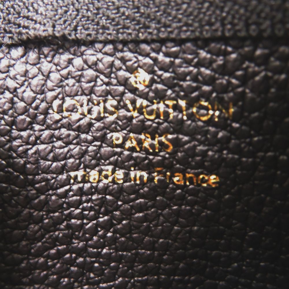 Louis Vuitton Pochette Cles Monogram Empreinte Noir Coin Case Black — view 5