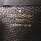 Louis Vuitton Pochette Cles Monogram Empreinte Noir Coin Case Black — view 5