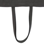 Fendi Roma Flat Tote Silver Leather Suede Gray Red Shoulder Bag — view 3