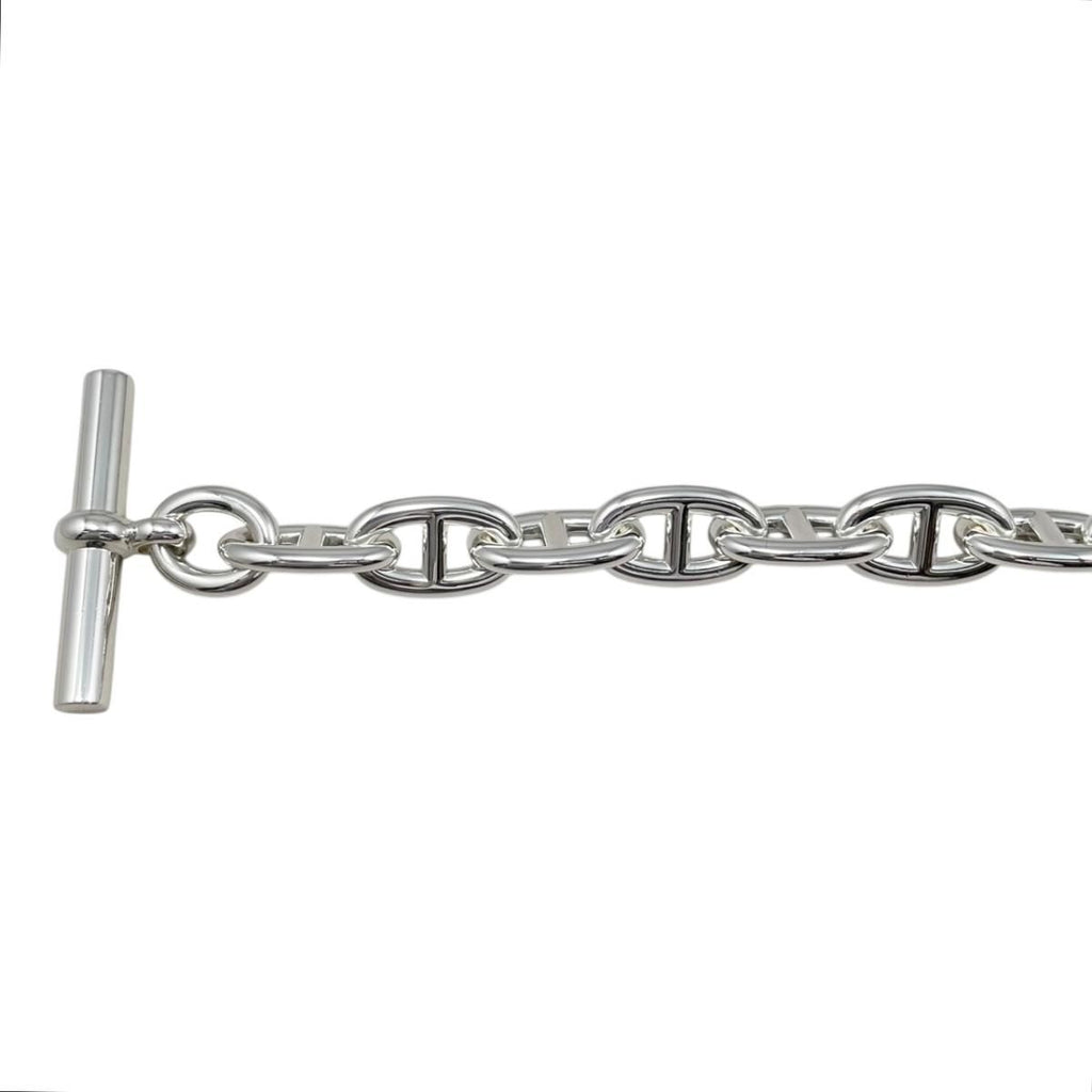 Hermes Bracelet Chaine D'ancre TGM 014 14 Links Silver — view 3