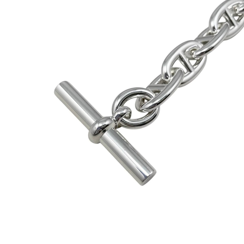 Hermes Bracelet Chaine D'ancre TGM 014 14 Links Silver — view 5
