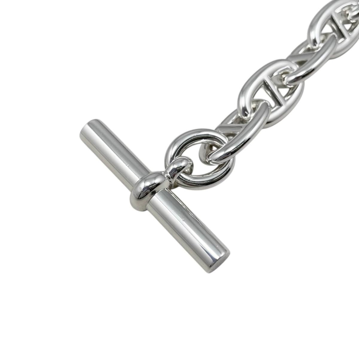 Hermes Bracelet Chaine D'ancre TGM 014 14 Links Silver — view 5