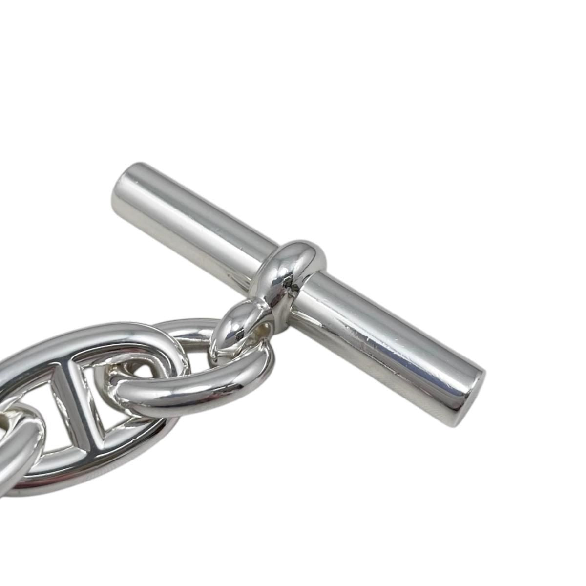 Hermes Bracelet Chaine D'ancre TGM 014 14 Links Silver — view 7
