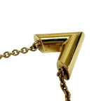Louis Vuitton Necklace Essential Logo Pendant Gold — view 5