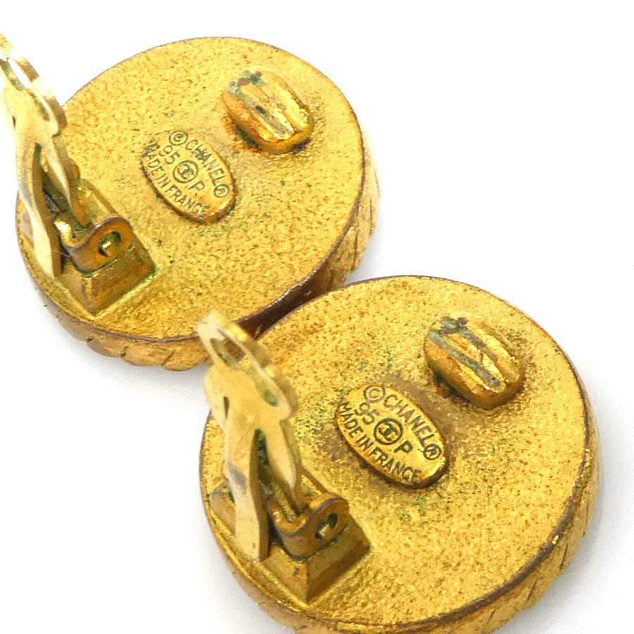 Chanel Earrings CC Logo — view 7