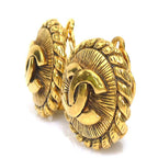 Chanel Earrings CC Logo — view 3