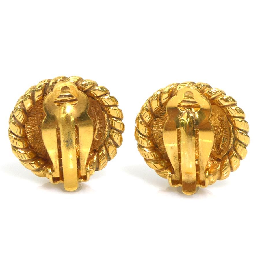 Chanel Earrings CC Logo — view 5