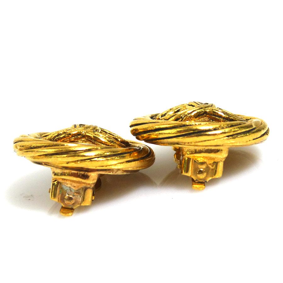 Chanel Earrings CC Logo — view 6