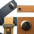 Hermes Asdoucle Bracelet Leather Black Gold T2 — view 8