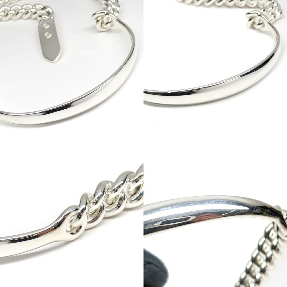 Hermes Bracelet Boucle Series Inflexible PM 16 Silver — view 8