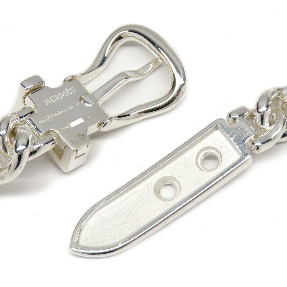 Hermes Bracelet Boucle Series Inflexible PM 16 Silver — view 4