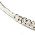 Hermes Necklace Boucle Series Inflexible PM 40 Silver — view 5