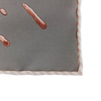 Hermes Carre 45 Gavroche Gray Pink Peinture Fraiche Freshly Painted Scarf — view 4