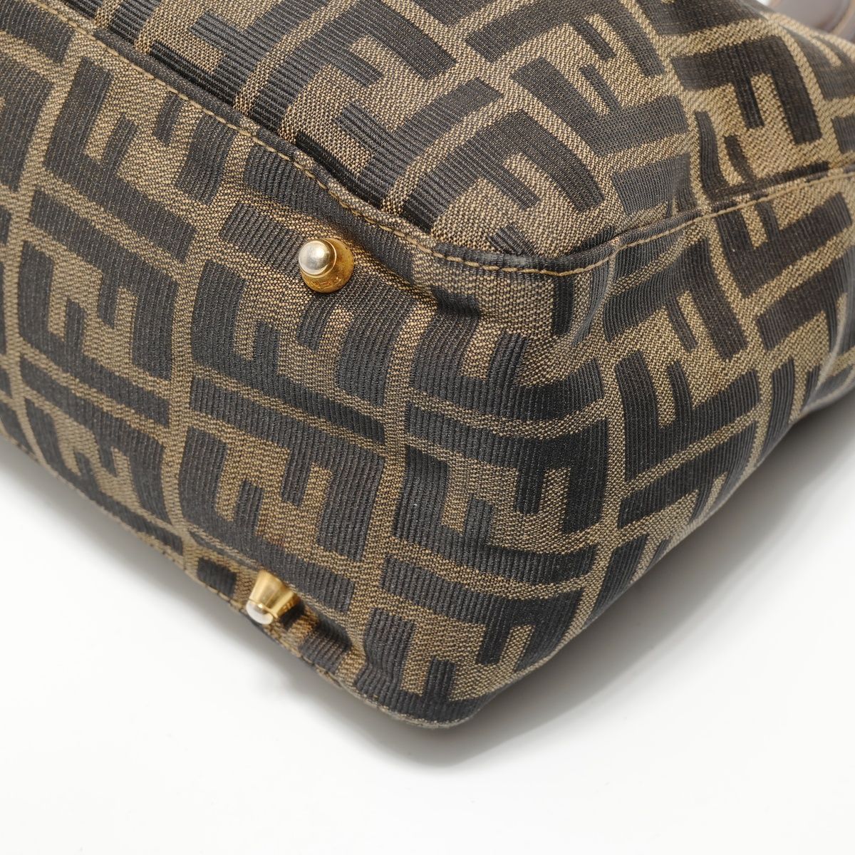 Fendi Handbag Zucca Canvas — view 6