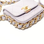 Chanel Shoulder Bag Mini Quilted Chain — view 5