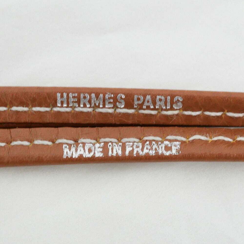 Hermes Chiffre Whistle Necklace Gold Silver — view 6