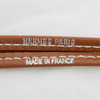 Hermes Chiffre Whistle Necklace Gold Silver — view 6