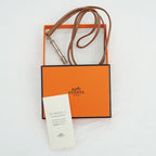 Hermes Chiffre Whistle Necklace Gold Silver — view 9