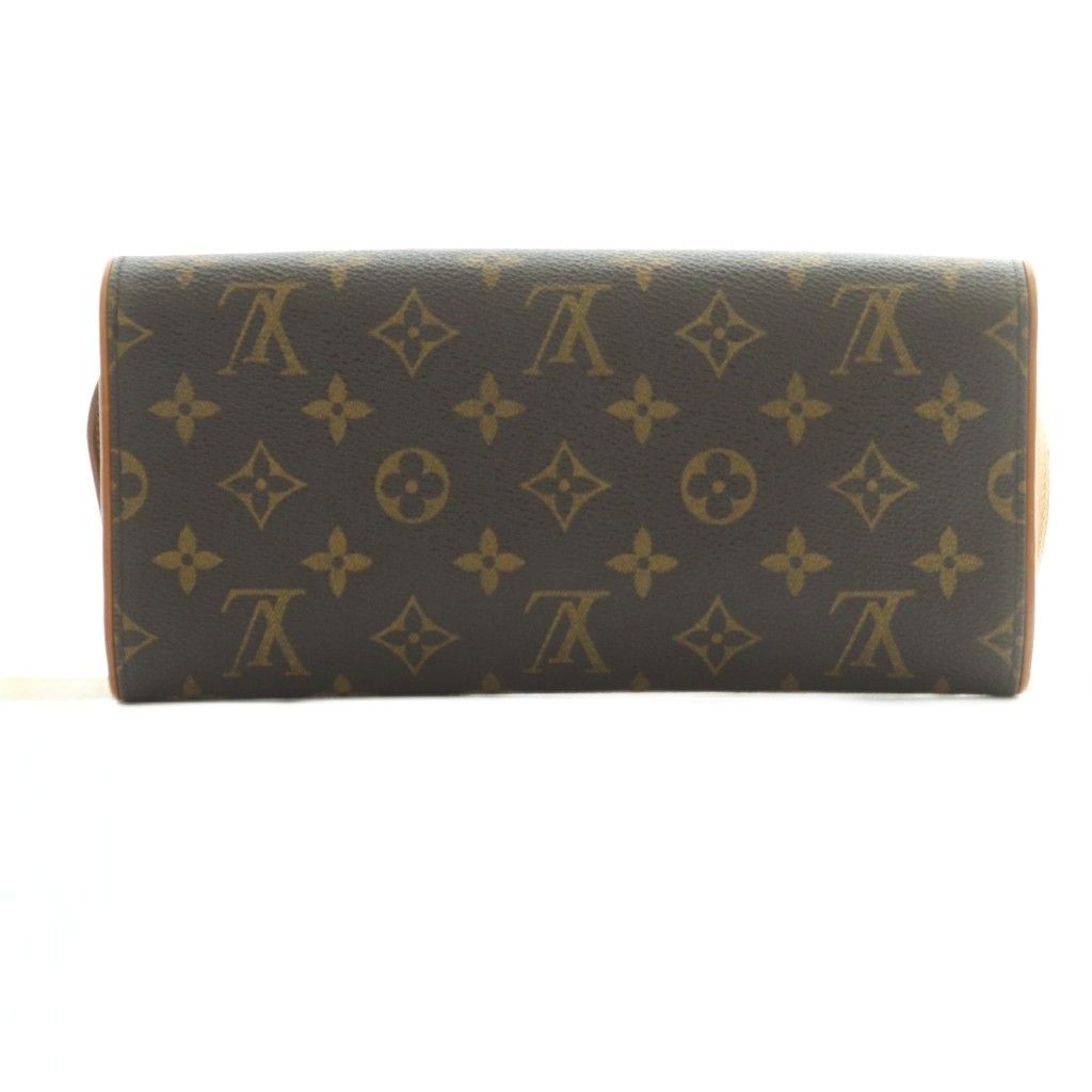 Louis Vuitton Pochette Twin GM Shoulder Bag Flap Monogram Pattern Brown — view 2