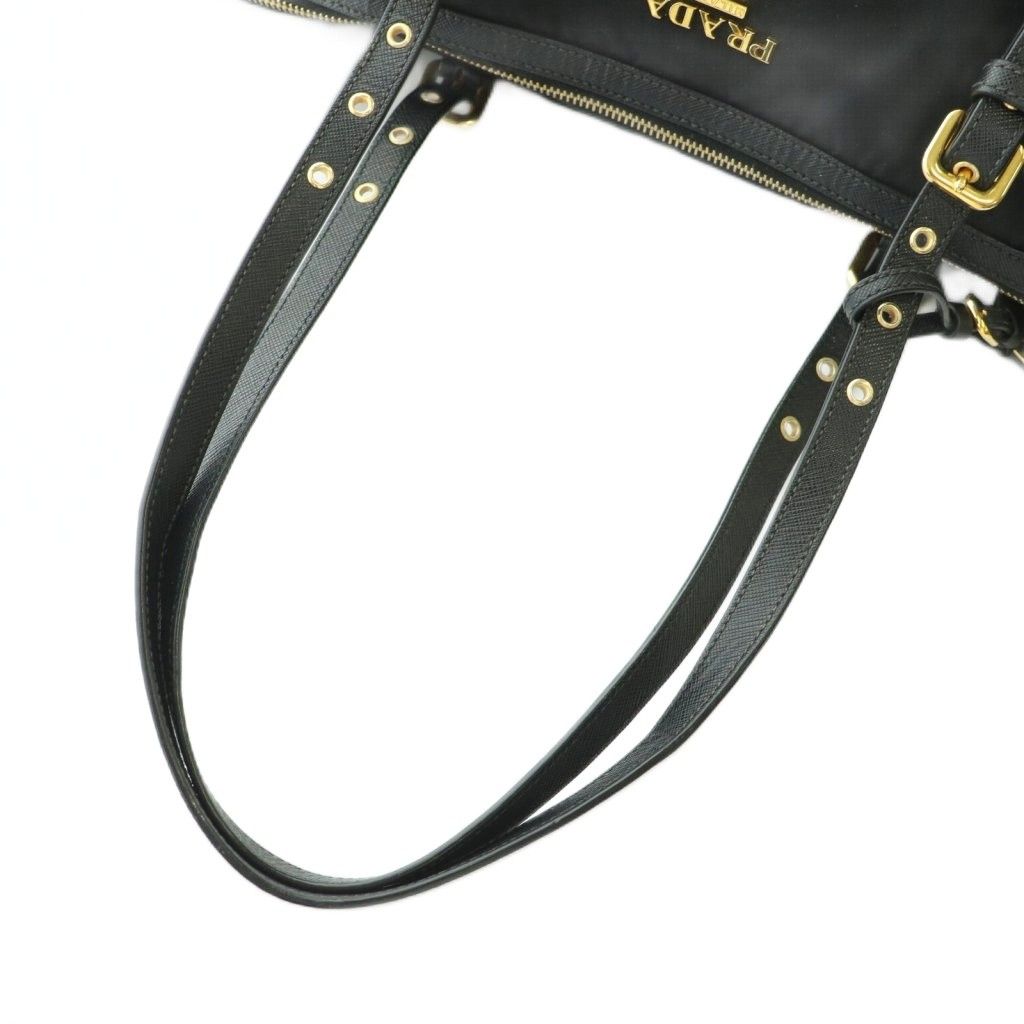 Prada 2-Way Tote Shoulder Bag Black — view 5