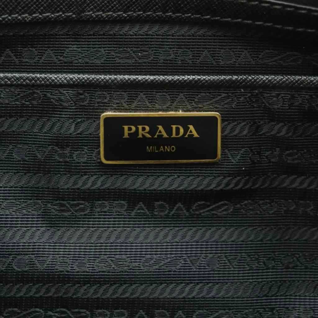 Prada 2-Way Tote Shoulder Bag Black — view 8