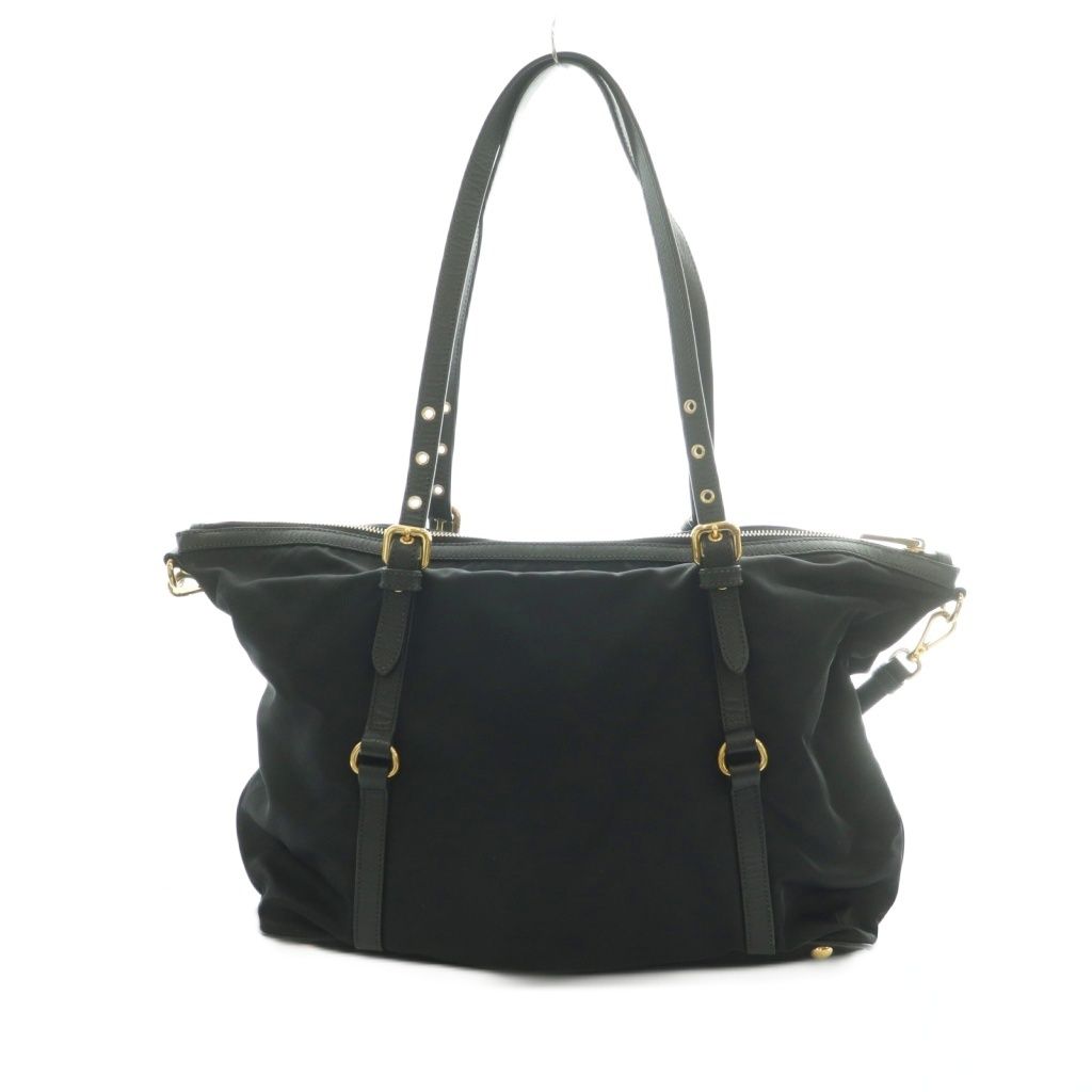 Prada 2-Way Tote Shoulder Bag Black — view 2