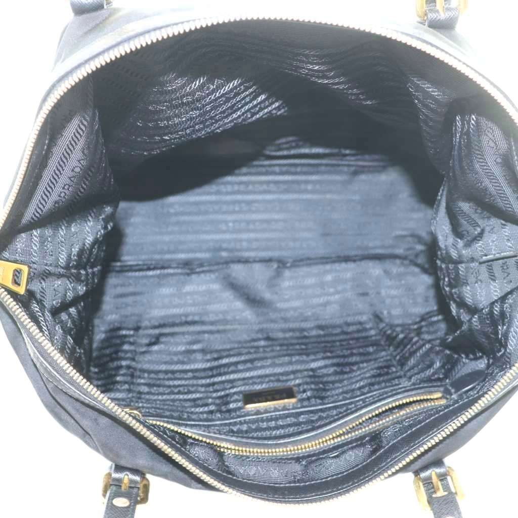 Prada 2-Way Tote Shoulder Bag Black — view 6