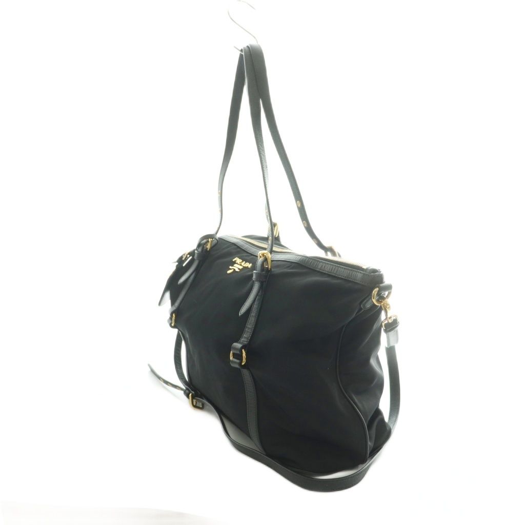Prada 2-Way Tote Shoulder Bag Black — view 3