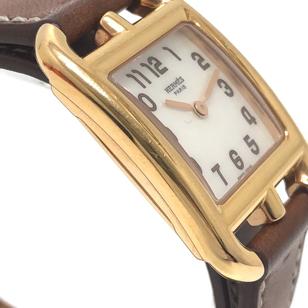 Hermes Watch 18k Pink Gold Cape Cod Double Tour — view 6
