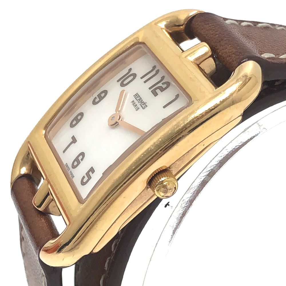 Hermes Watch 18k Pink Gold Cape Cod Double Tour — view 5