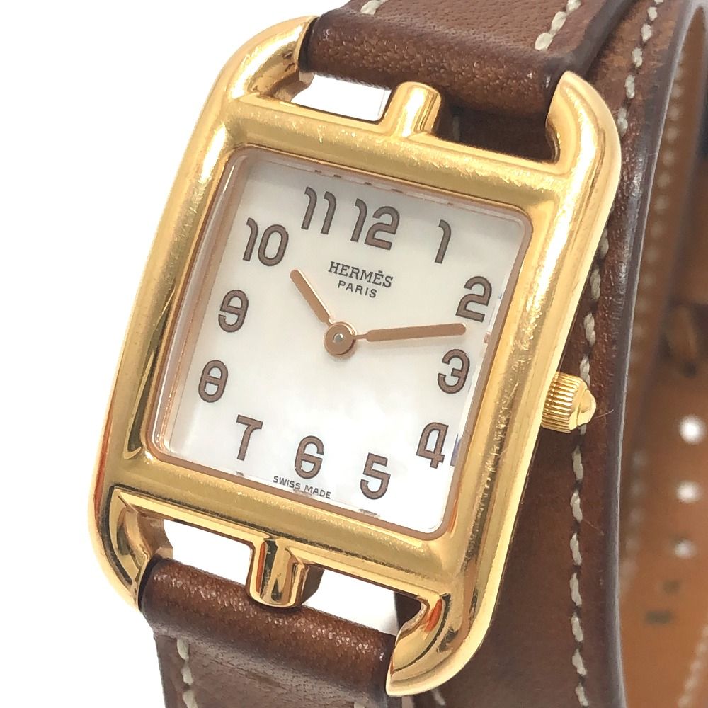 Hermes Watch 18k Pink Gold Cape Cod Double Tour — view 4