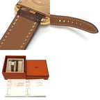 Hermes Watch 18k Pink Gold Cape Cod Double Tour — view 9