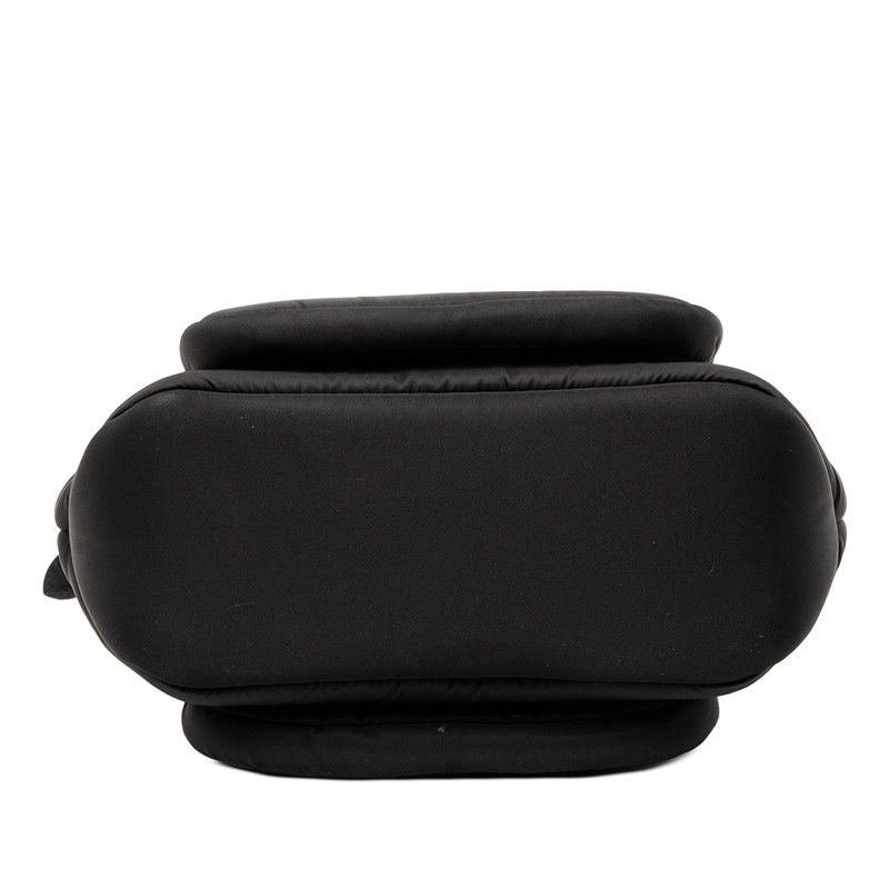 Prada Cago Small 2-Way Shoulder Bag Black Red Nylon — view 3