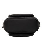 Prada Cago Small 2-Way Shoulder Bag Black Red Nylon — view 3