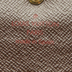 Louis Vuitton Damier Porte-Monnaie Cles Wallet Brown — view 7
