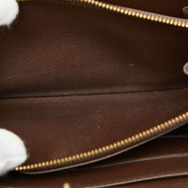 Louis Vuitton Damier Porte-Monnaie Cles Wallet Brown — view 6