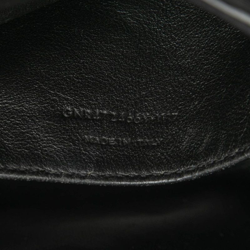 Saint Laurent Baby Cabas 2-Way Shoulder Bag Black Leather — view 6