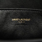 Saint Laurent Baby Cabas 2-Way Shoulder Bag Black Leather — view 5