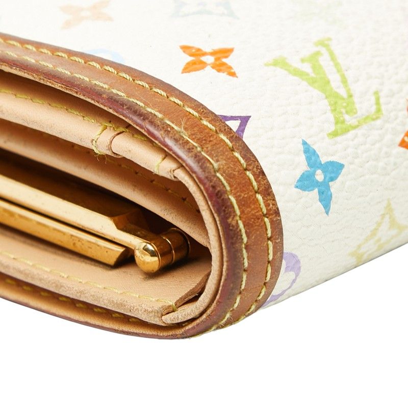 Louis Vuitton Multicolor Porte Monet Billets Viennois Bifold Wallet Multi — view 4