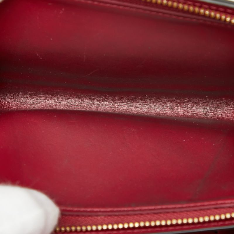 Louis Vuitton Monogram Portefeuille Floral Compact Bifold Wallet Brown Fuchsia — view 9