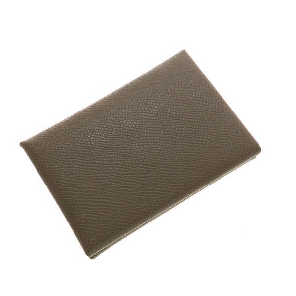 Hermes Calviduo Wallet Gray — view 2