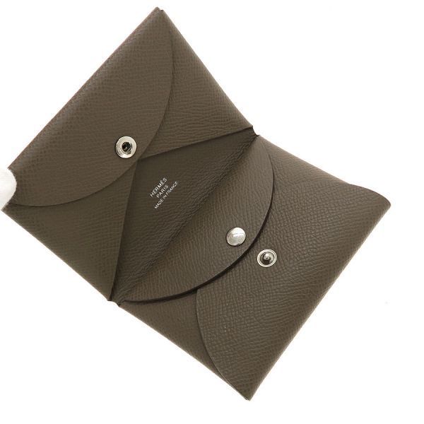 Hermes Calviduo Wallet Gray — view 3