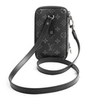 Louis Vuitton Shoulder Bag Double Phone Pouch — view 3