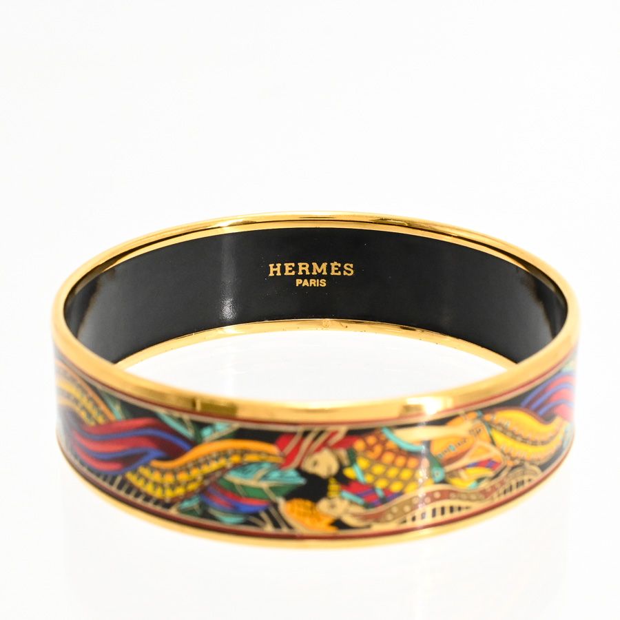 Hermes Bangle Enamel GM Bracelet — view 3