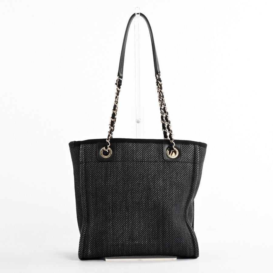 Chanel Shoulder Bag Deauville Shopping — view 3