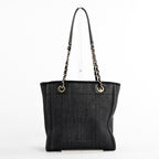 Chanel Shoulder Bag Deauville Shopping — view 3