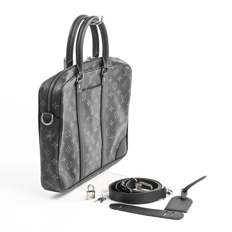 Louis Vuitton Briefcase Business Porte Documents Voyage Handbag — view 2